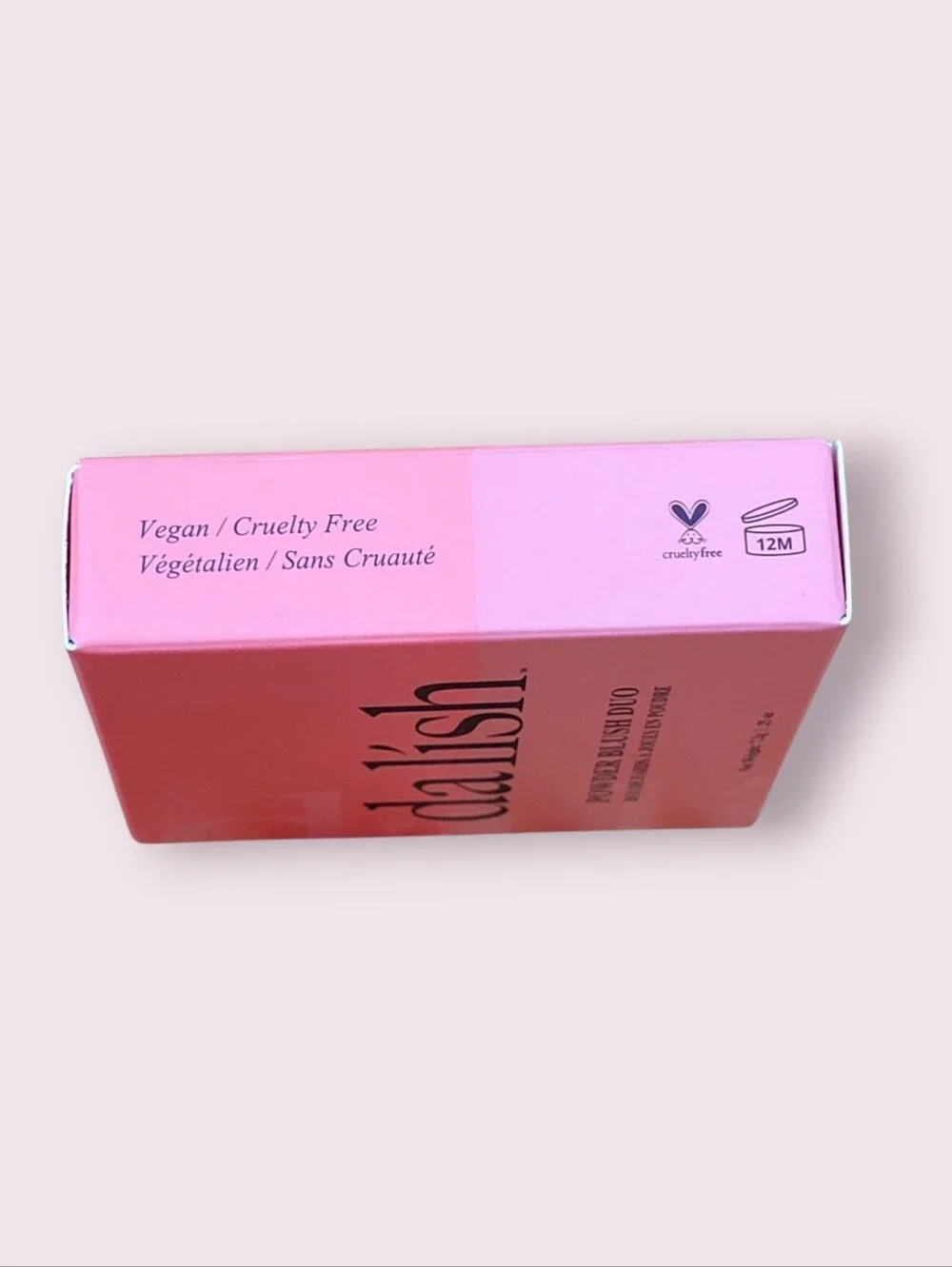 NIB DA LISH Powder Blush Duo In Peachy Keen Vegan Cruelty Free New
